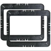 M-systems M-System MR6W Speaker Mounting Ring for WG Series 6-inch In-Wall - Black