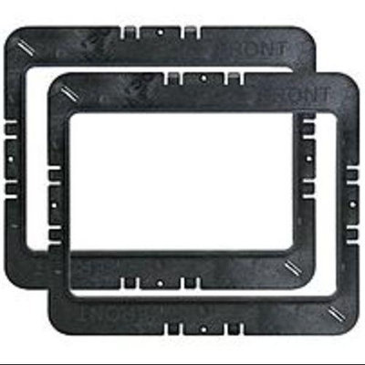 M-systems M-System MR6W Speaker Mounting Ring for WG Series 6-inch In-Wall - Black