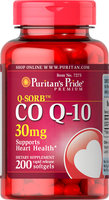 Puritan's Pride 2 Units of Co Q-10 30 mg-200-Softgels