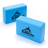 Black Mountain Products Yoga Block Color: Blue