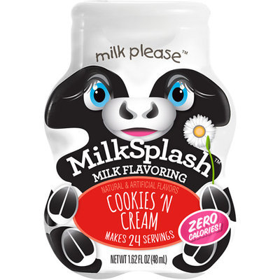 MilkSplash Cookies 'N Cream Milk Flavoring, 1.62 fl oz