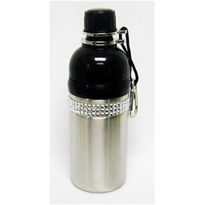 Good Life Gear SF6035-5S 19 oz. Stainless Steel Pet Water Bottle with Carabineer