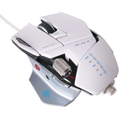 Mad Catz MCB437050013/04/1 R.A.T.5 Mouse for PC, Red