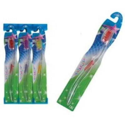 Ddi Bulk Buys Transparent Single Pack Toothbrush - Case of 288
