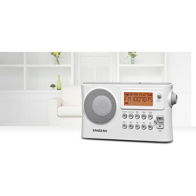 Sangean PR-D14 AM/FM-RDS Portable Receiver with USB