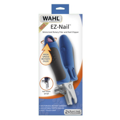 Wahl EZ-Nail Motorized Rotary Filer and Nail Clipper