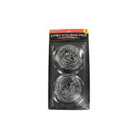 2 Piece Jumbo Scouring Pads (Pack of 12)