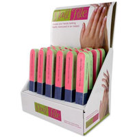 Bulk Buys 7-way nail buffer display Case Of 24