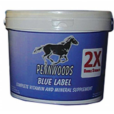 Pennwoods Equine Products 612453 Blue Label 2X 4 Pound