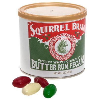 Squirrel Brand Butter Rum Pecans White Chocolate Festive Artisan Candy Nut Mix