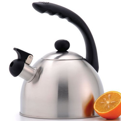 Creative Home Rhapsody 2.1 qt. Whistling Tea Kettle Cranberry