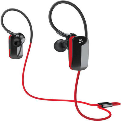 MEElectronics Sport-Fi X6 Bluetooth Wireless Sports In-Ear Headphone with Memory Wire