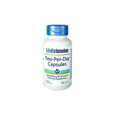 Life Extension Two Per Day Capsules - 120 Capsules