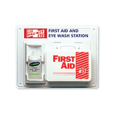 Pac-Kit First Aid Kits Contractor First Aid & Eyewash Station