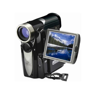 Mitsuba MIT305 12MP 4x Digital Zoom Camera-Camcorder- Black