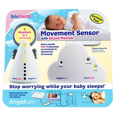 BebeSounds AngelCare AC-201 Baby Movement Sensor and Sound Monitor