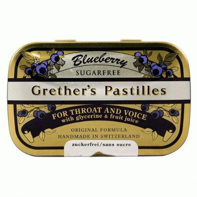 Grether's: Blueberry Pastilles Sugarfree, 3.75 oz