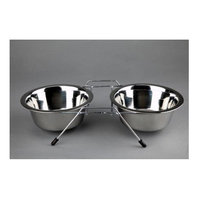 Advance Pet Products Double Elevated Feeder Capacity: 0.25 Quart