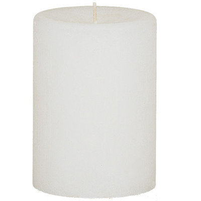 Oddity, Inc. Weathered Fresh Linen Pillar Candle (Set of 2)
