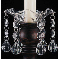 Oddity, Inc. Oddity Inc. 94221 Acrylic Dangle Bobeche - No. 4 - Pack of 2