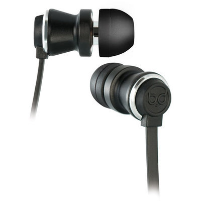 Bell'o International Bell'O BDH641 Earset - Stereo - Chrome, Matte Black - Mini-phone - Wired
