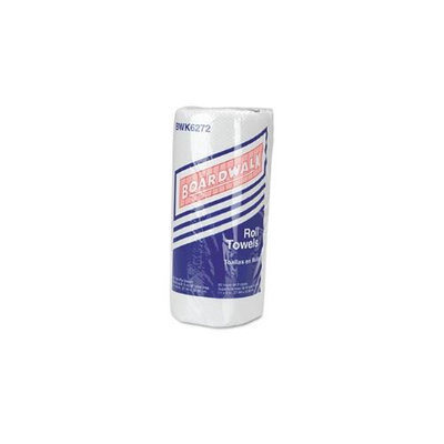 Boardwalk Paper Towel Rolls, Perforated, 2-Ply, White, 85 Sheets/Roll