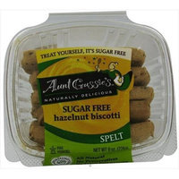 Aunt Gussies, Biscotti Sf Spelt Hazelnu, 8-Ounce (8 Pack)