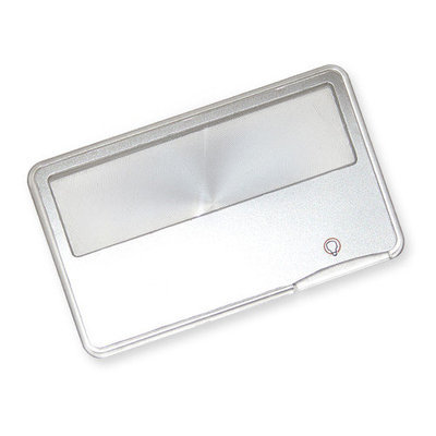 Carson MagniCard, 2x LED Lighted Credit Card Size Magnifier