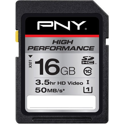PNY High Performance 16GB Secure Digital High Capacity (SDHC)