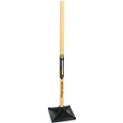 Mintcraft Pro 32926 Tamper With Pro Wood Handle 10 x 10 In.