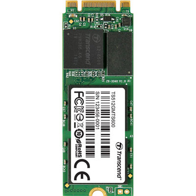 Transcend Mts600 512GB Internal Solid State Drive - M.2 - 560 Mbps Maximum Read Transfer Rate - 310 Mbps Maximum Write Transfer Rate (ts512gmts600)