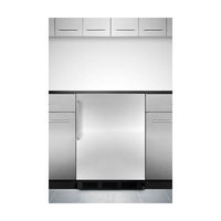 Summit Appliance 5.1 cu. ft. Mini Refrigerator in Stainless Steel CT66BBISSTB
