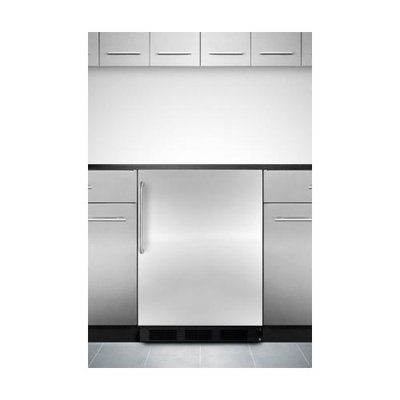 Summit Appliance 5.1 cu. ft. Mini Refrigerator in Stainless Steel CT66BBISSTB