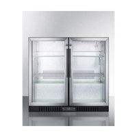 Summit 7.4 Cu. Ft. Self-Closing Beverage Merchandiser