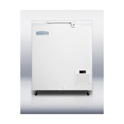 Summit Appliances EL11LT Commercial -45 C capable chest freezer with digital thermostat and 4.8 cu. ft. capacity