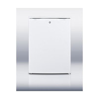 Summit Appliance 4.4 cu. ft. Upright Freezer in White with Lock FSM50LES