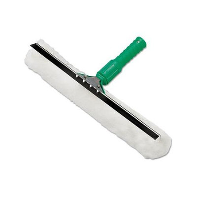 Visa Versa Squeegee & Strip Washer,10 Inches, Nylon/Rubber/Cloth, White/Green
