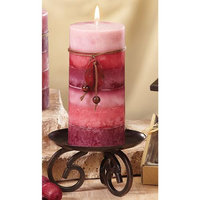 Cc Home Furnishings Pack of 4 Naturals Harmony Relaxation Aromatherapy Pillar Christmas Candles 6