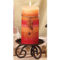 Cc Home Furnishings Pack of 4 Naturals Harmony Tranquility Aromatherapy Pillar Christmas Candles 6