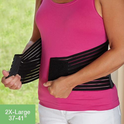Mutual Industries Breathe Rite Back Belt Black 2x,37