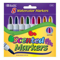 Bulk Buys DDI 357704 8 Color Scented Jumbo Watercolor Marker