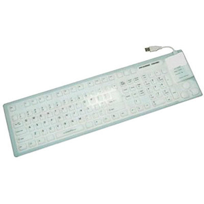 Grandtec FLX-7000 Keyboard - USB - 109 Keys - White