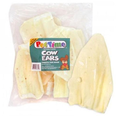 Cadet Pet Time Cow Ears Natural 12 ct Bag