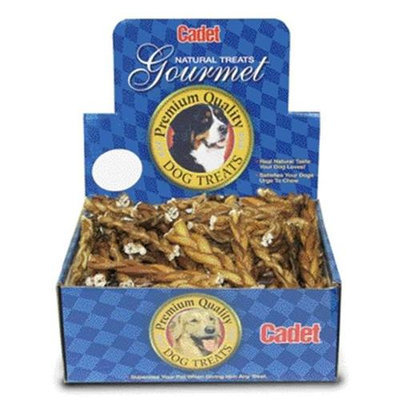Ims Trading Corporation 01551 Braided Bull Stick NaturalSm Pack Of 50