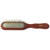 Swissco 369P Professional Pneumatic Rectangular Hair Brush Chrome Plated with Ba