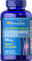 Puritan's Pride 2 Units of Glucosamine Sulfate 500 mg-240-Capsules