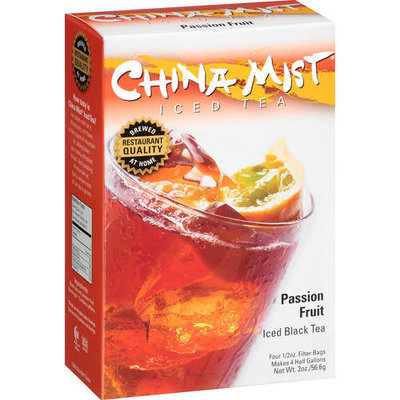 China Mist Brew-at-Home Iced Black Tea, Passion Fruit, 2 oz, 6 pk