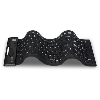 Adesso AKB-222UB USB SlimTouch Antimicrobial Waterproof Flex Keyboard