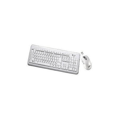 Buslink Media Buslink Keyboard - Wireless - 104 Keys - USB - Mouse - Wireless - Laser - USB RF6572LWH