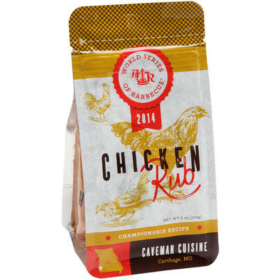 American Royal World Series of Barbecue Championship Recipe Caveman Cuisine Chicken Rub, 6 oz